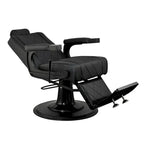 Heavy Duty Barber Chair Reclining Barbershop Styling Chair, Black