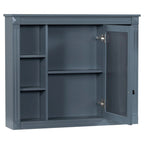 36 Modern Bathroom Vanity with Top Sink and Mirror Cabinet,2 Doors and 2 Drawers