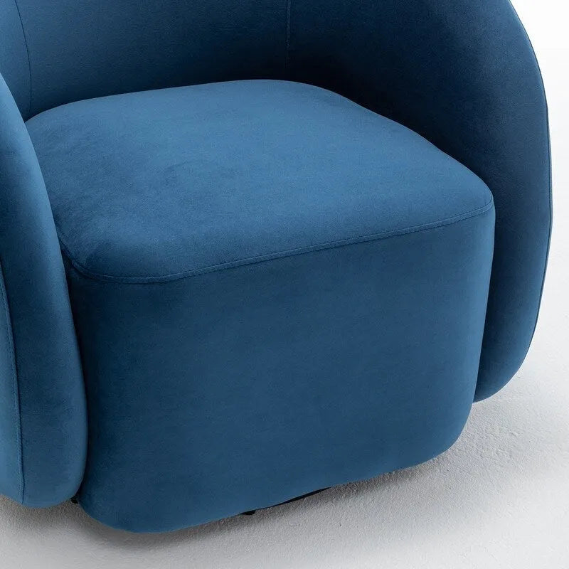 Modern Swivel Barrel Accent Chair