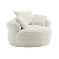 Round Lazy Sofa Chair ?C White/Blue/Grey/Yellow/Orange/Rose Red/Navy/Green, Single & Couple Seat