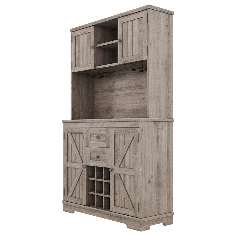 73.8H Kitchen Cabinet with Storage