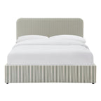 Storage Bed - Sage Stripe