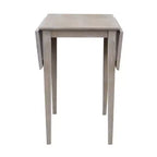 Espresso Drop Leaf Dining Table, Seats 4