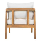 Christopher Knight Home Sunny Modern 5 Piece Acacia Seating Set with Rectangular Slatted Table and 7 Seaters
