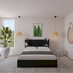 Hunter Platform Bed with Headboard