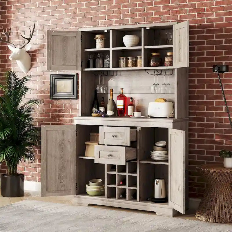 73.8H Kitchen Cabinet with Storage