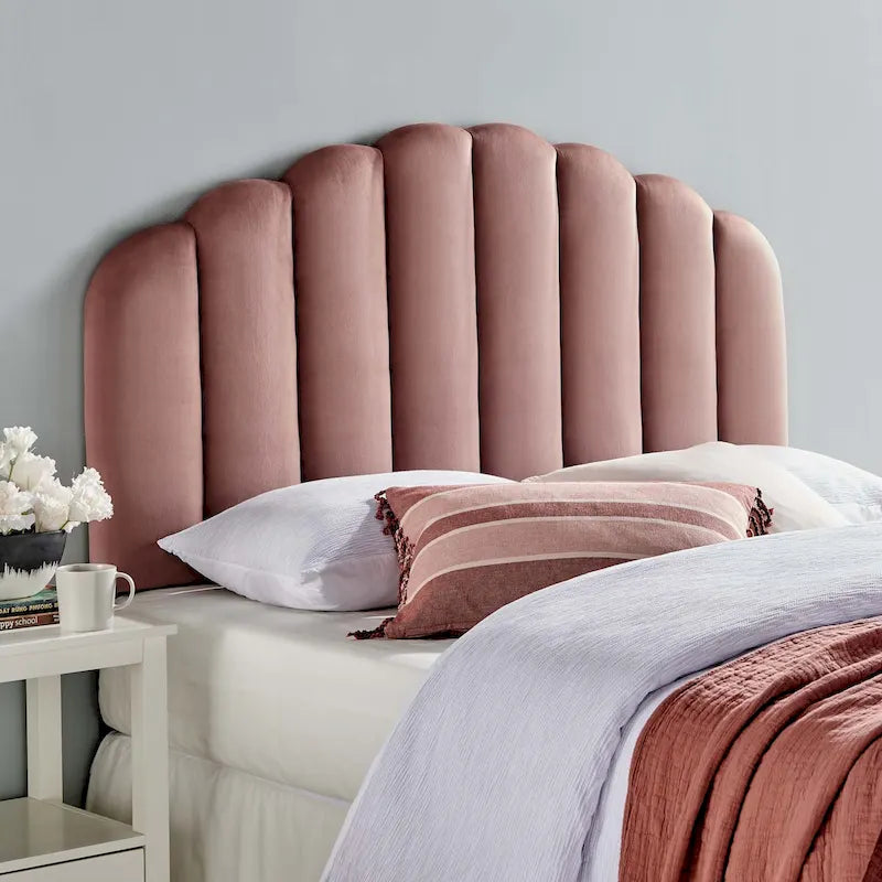Veronique Twin Performance Velvet Headboard