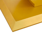 Modern and simple rectangular glass console table