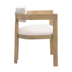 Christopher Knight Home Shankar Modern 5 Piece Round Dining Table Set with Rubberwood Upholstered Chairs