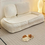 Lazy Sofa Couch,5 Adjustable Position,Sit,Sleep,Fold,Suit to Put in Bedroom, Living Room