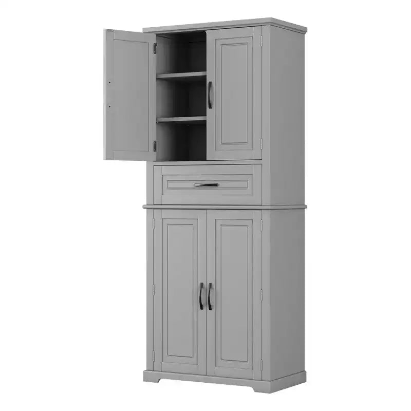 Christopher Knight Home Ashbur Modern Bathroom Storage Cabinet with Drawer and Adjustable Shelf