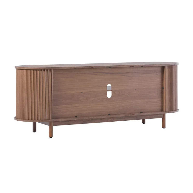 Middlebrook Modern Reeded 60-inch TV Stand with Rounded Edges