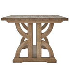 Paloma Farmhouse Reclaimed Wood 7-Piece Dining Set by iNSPIRE Q Artisan