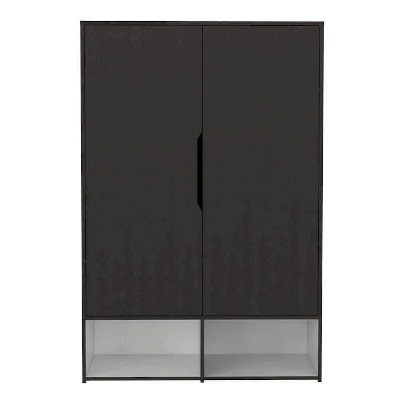 FM Furniture Rose Double Armoire with Hanging Rod