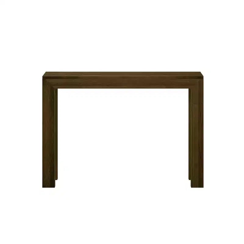 Plank+Beam 46 Modern Solid Wood Console Table, Narrow Entryway Table, Behind The Couch