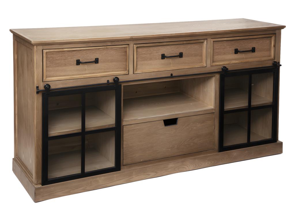 Sideboard Cabinet - Marron (naturel)