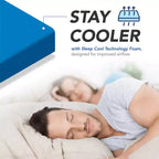 DynastyMattress 4-inch CoolBreeze Memory Foam Mattress Sleeper for Convertible Folding Sofa & Couch Beds Full Size Sofa Not Included - USA Made