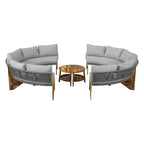 6-Person Outdoor Seating Group with Cushions & 1Coffee Table