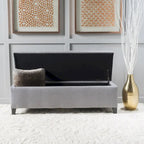 Modern Upholstered Storage Bench for Living Room Entryway