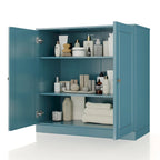 Palace Imports 100% Solid Wood 32 Bathroom Cabinet with Solid Doors and Adjustable Shelves