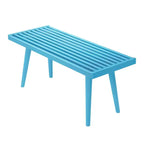 Plank+Beam Entryway Bench, Solid Wood End of Bed Bench for Bedroom, Hallway, Porch, 41.25