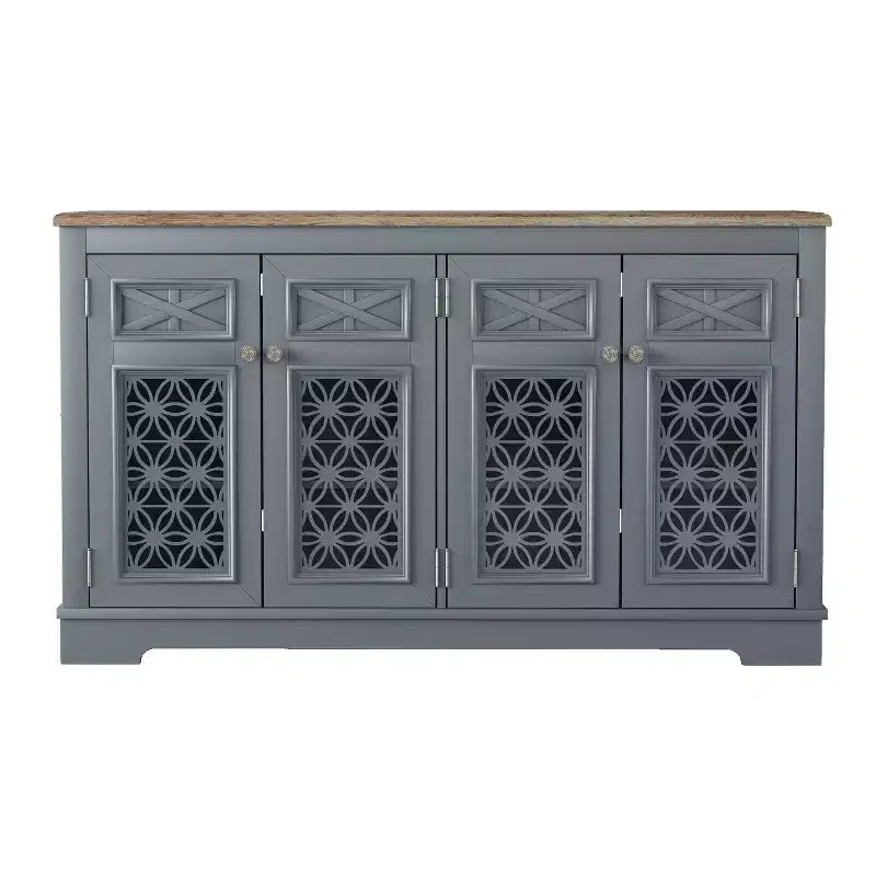 Festivo 57 Vintage Storage Accent Buffet Sideboard Cabinet
