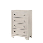 Annis 6 Piece White Platform Bedroom Set