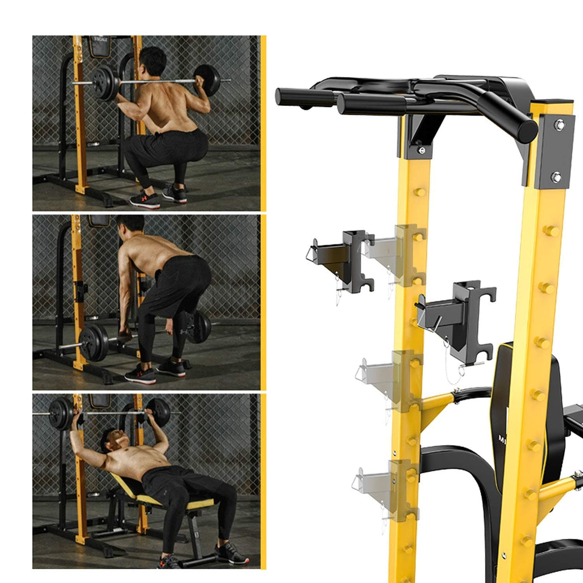 Ainfox Power Tower Multi-Function Home Strength Training Tower