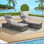 Outstanding Outdoor Chaise Lounge Chair Set for Relaxation and Leisure