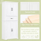 Christopher Knight Home Ashbur Modern Bathroom Storage Cabinet with Drawer and Adjustable Shelf