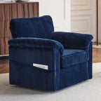 33 Corduroy Swivel Single Sofa Chair