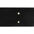 TV Stand for 95 TV, Extra Long Media Console with 2 Doors & 4 Drawers, Large TV Storage Cabinet Entertainment Center with Fluted Glass Doors