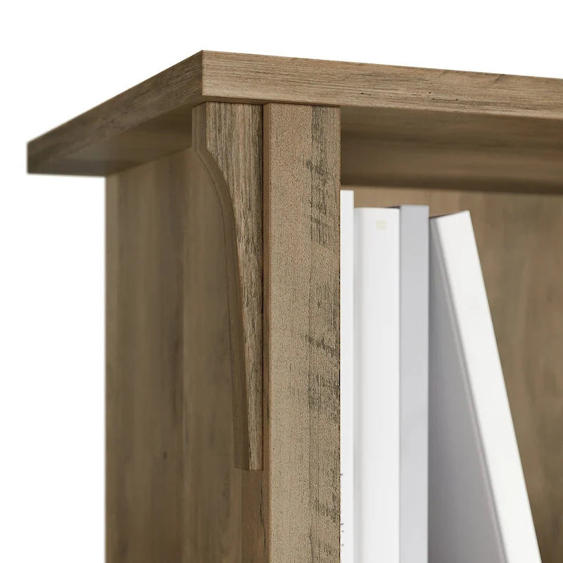 Salinas Tall 5-shelf Bookcase (Set of 2) by Bush Furniture