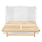 Nestfair Full Size Murphy Bed with Large Drawers