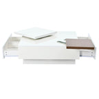 Modern Square Wood Coffee Table