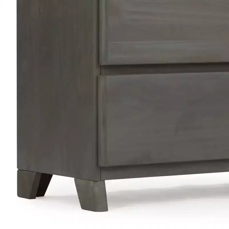 Solid Wood Farmhouse 6 Drawer Dresser