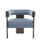 Christopher Knight Home Noah Modern Rubberwood Upholstered Accent Arm Chair