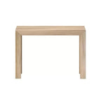 Plank+Beam 46 Modern Solid Wood Console Table, Narrow Entryway Table, Behind The Couch