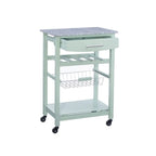 Jake Compact Mobile Rolling Kitchen Cart