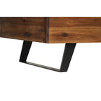 Broadmore 46-inch Acacia Wood Storage Bench