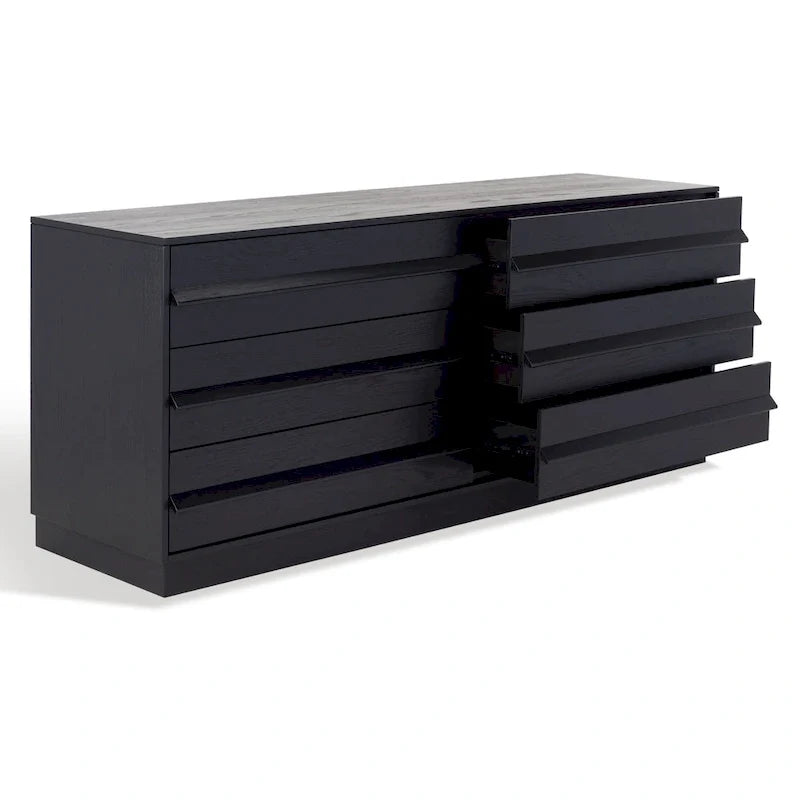 SAFAVIEH Couture Milada 6 Drawer Wood Dresser