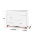 Child Craft SOHO 2-Piece Nursery Set, Includes 4-in-1 Convertible Crib and 3-Drawer Dresser