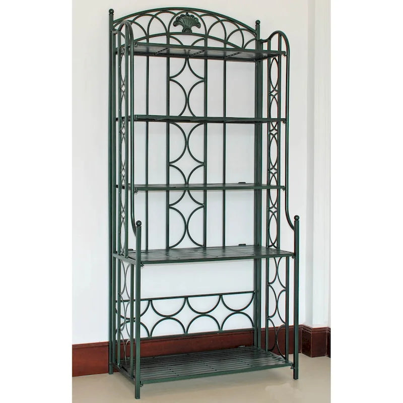 Mandalay 5-Tier Iron Bakers Rack