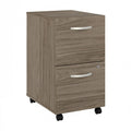 Hybrid 2 Drawer Mobile File Cabinet