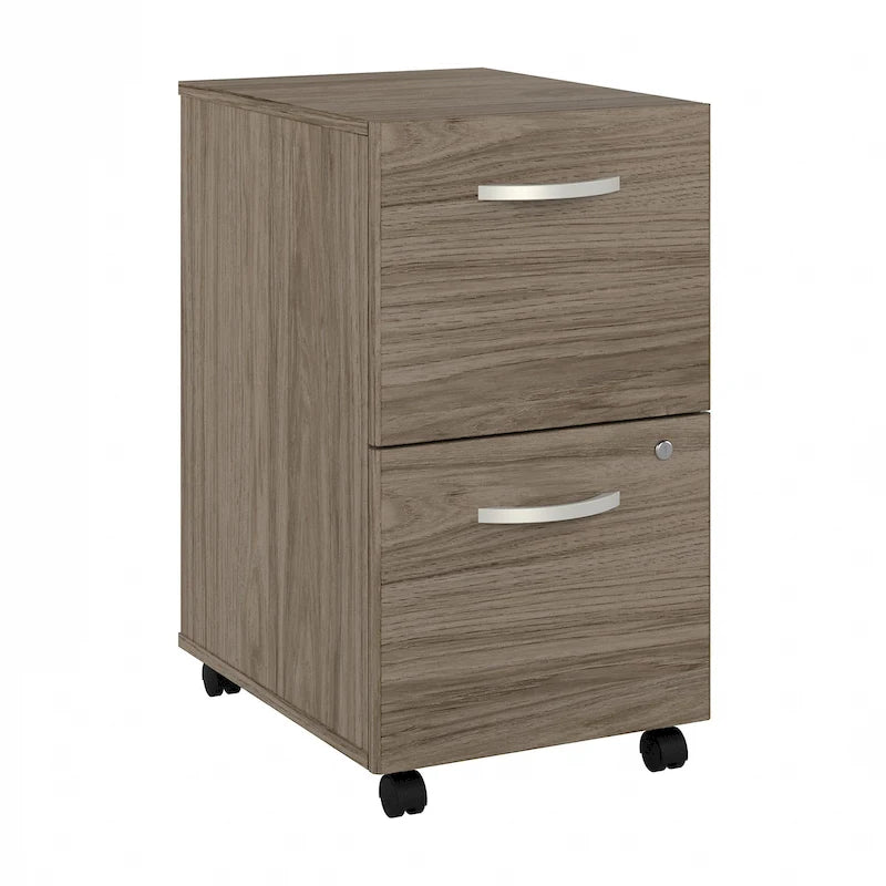 Hybrid 2 Drawer Mobile File Cabinet