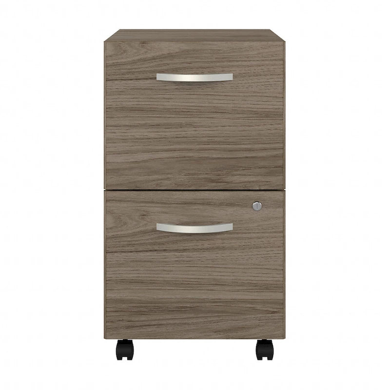 Hybrid 2 Drawer Mobile File Cabinet