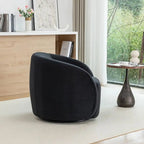 Modern Swivel Barrel Accent Chair