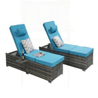 Outstanding Outdoor Chaise Lounge Chair Set for Relaxation and Leisure