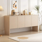 Minimalistyczna 60-calowa duża komoda z 4 drzwiami