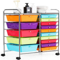 15 Drawer Storage Drawer Cart - 14.5D x 25W x 34.5H